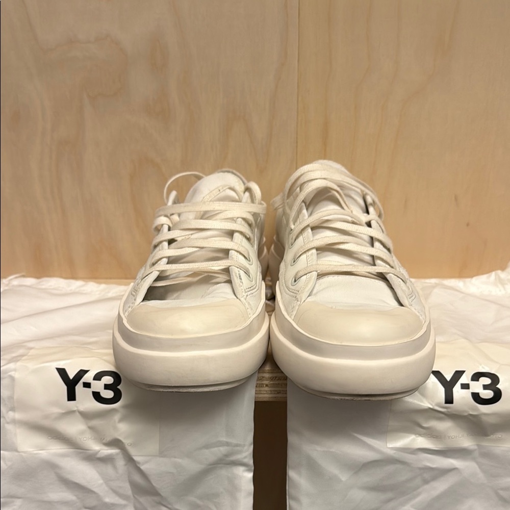 Y-3 Cream Sneakers